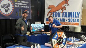 FOX Family booth in Sacramento Home and Garden Show