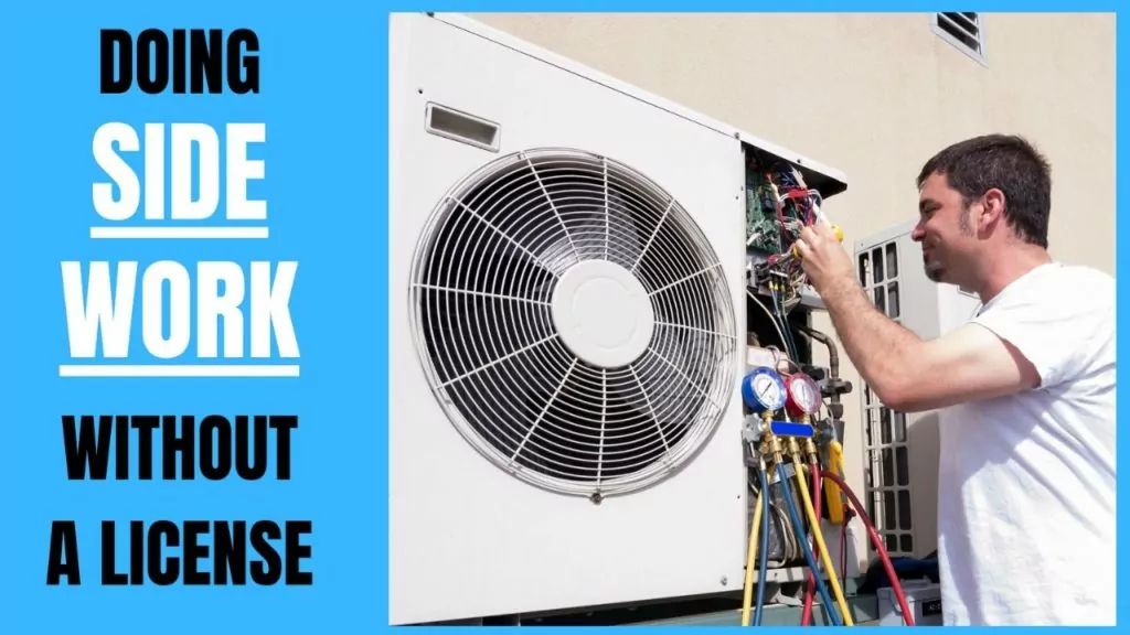 Doing Side work without a license